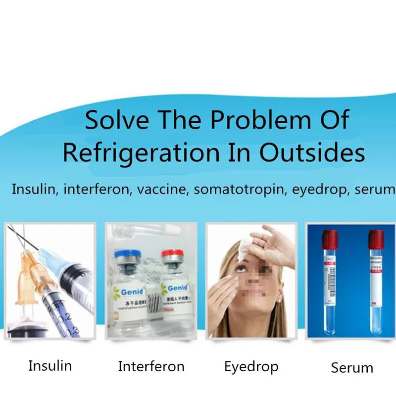 Portable Insulin Medicine Cooler