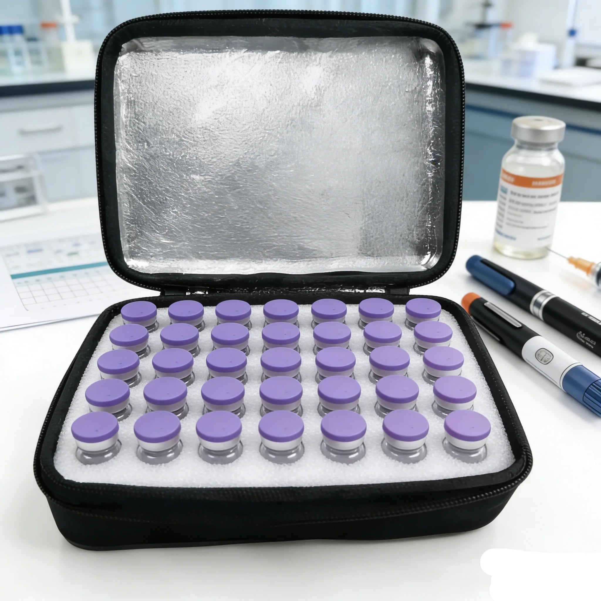 Handheld Peptide Vial Case