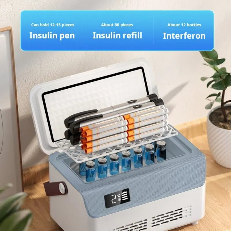 Portable Insulin Cooling Refrigerator