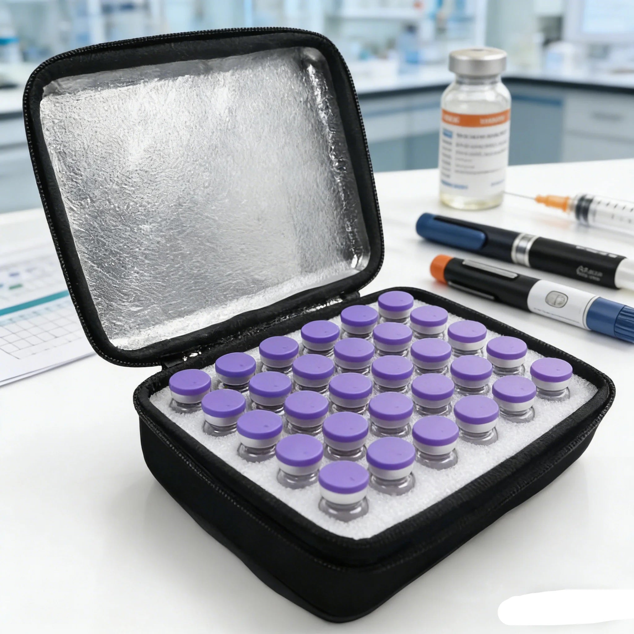 Handheld Peptide Vial Case