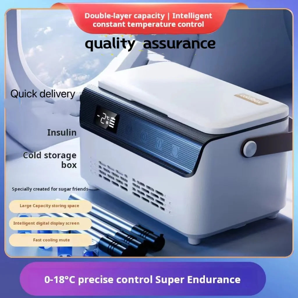 Portable Insulin Cooling Refrigerator