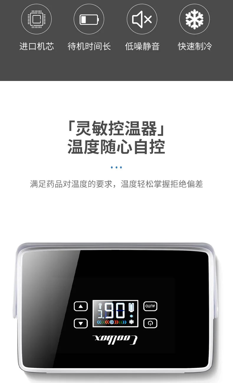 Portable Peptide Travel Fridge