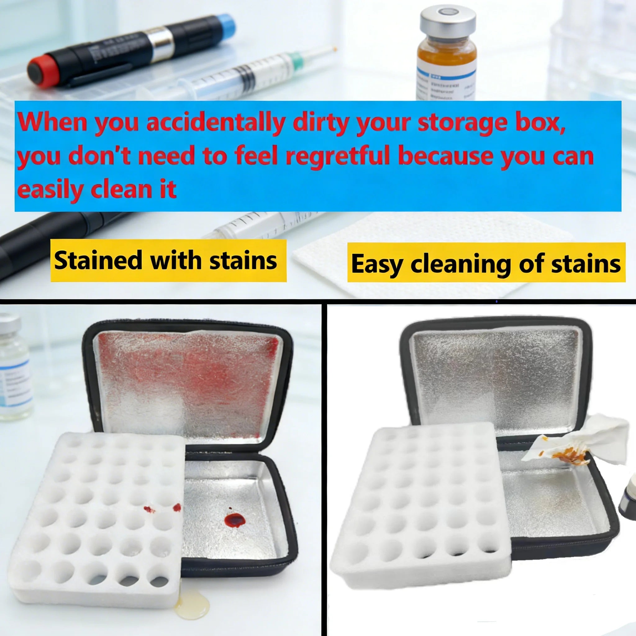 Handheld Peptide Vial Case