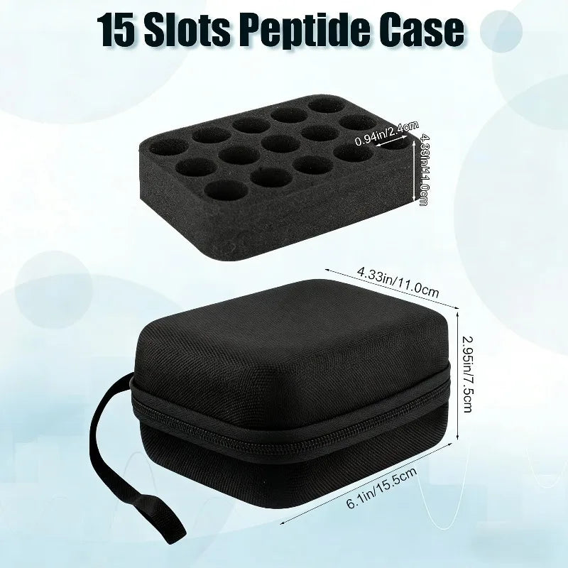 15-Slot Insulin Vial Holder