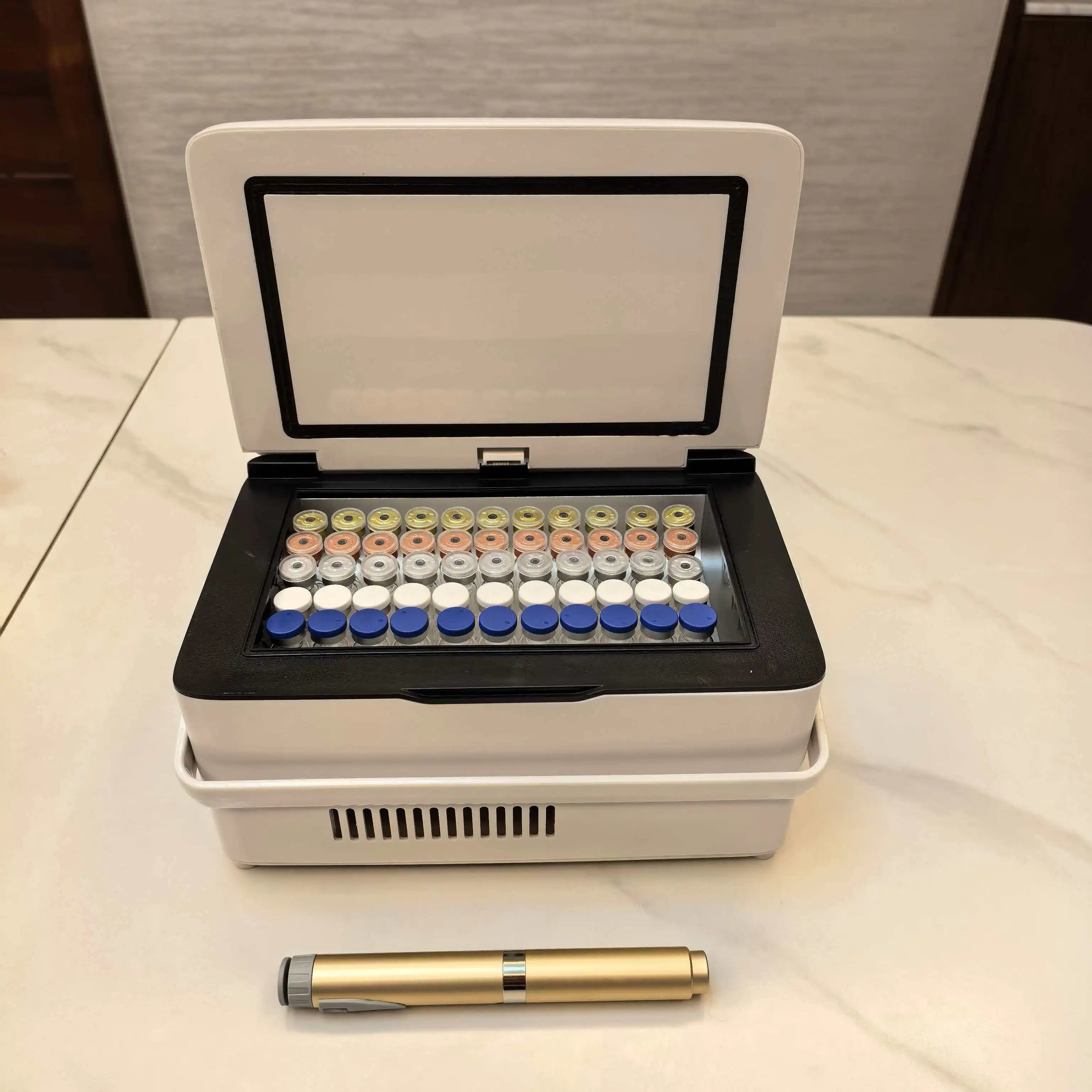Portable Peptide Travel Fridge