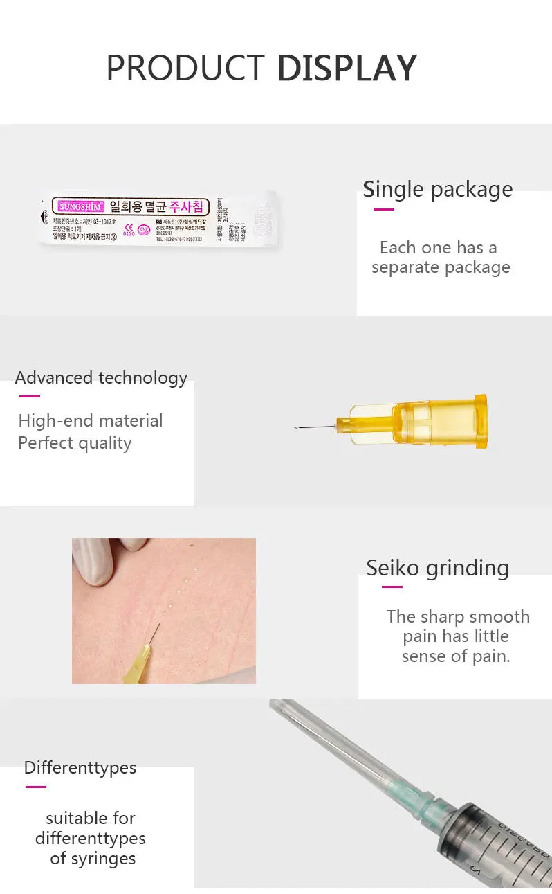 Disposable Injection Needles Bulk Pack