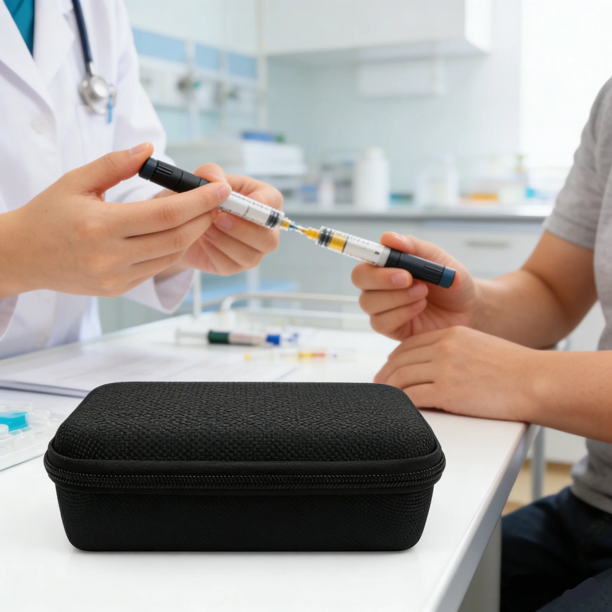 Handheld Peptide Vial Case