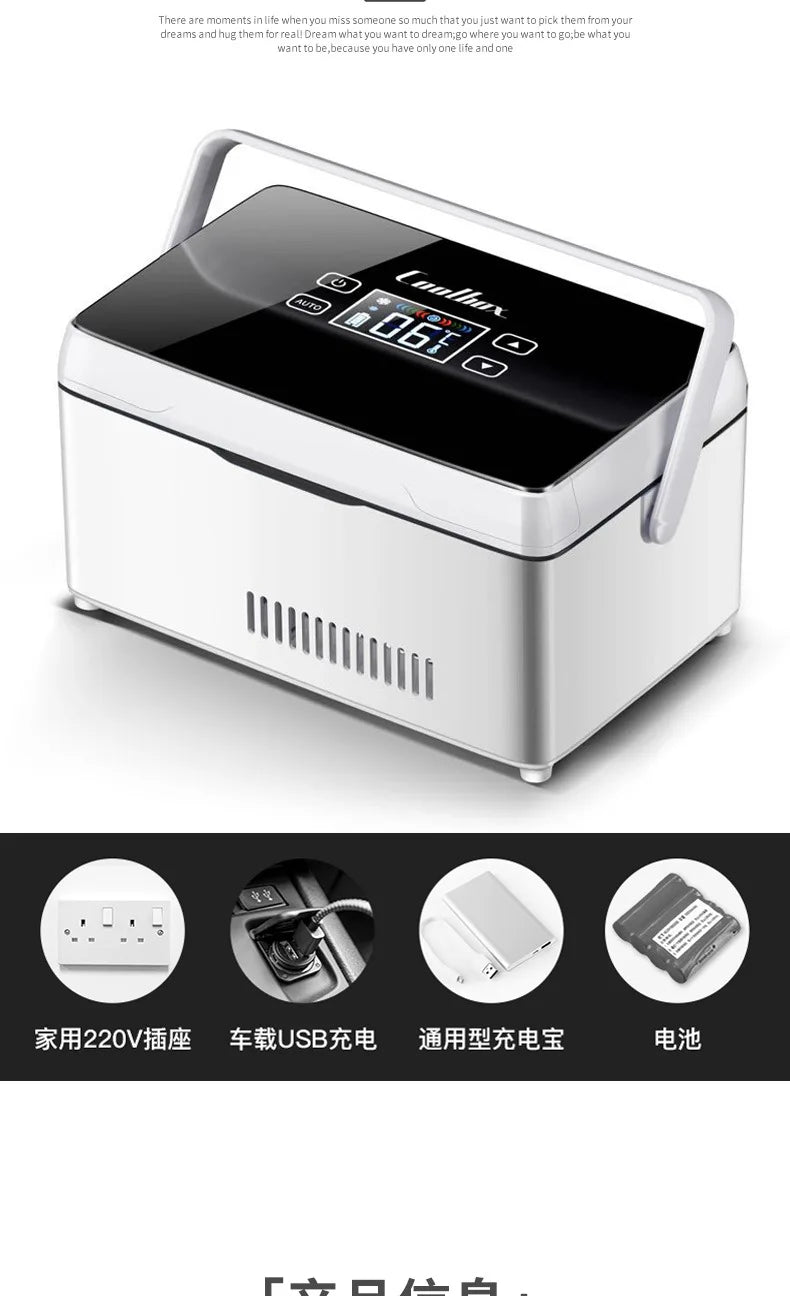 Portable Peptide Travel Fridge