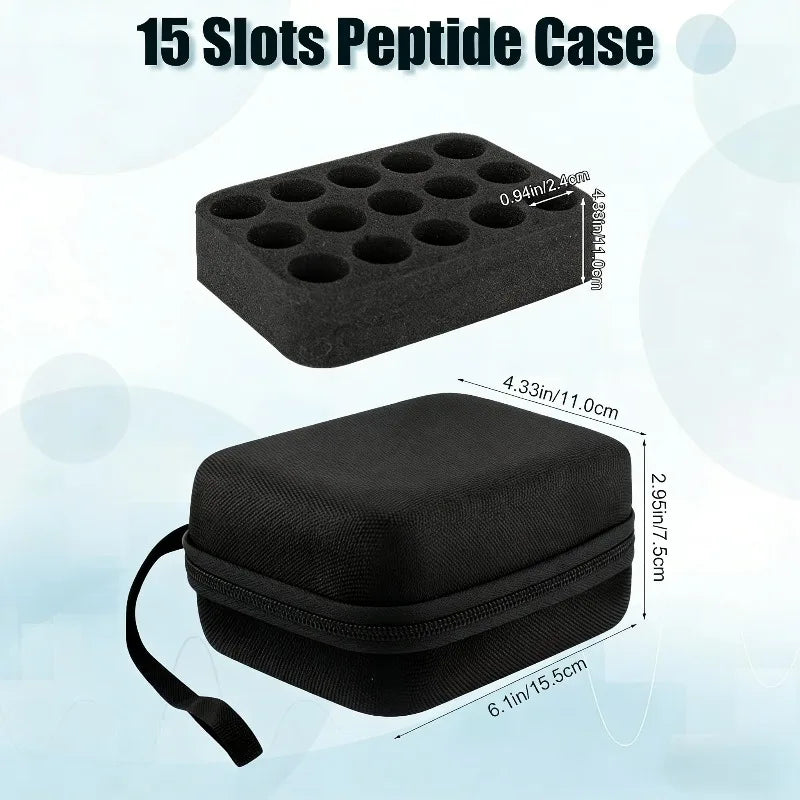 15-Slot Insulin Vial Holder