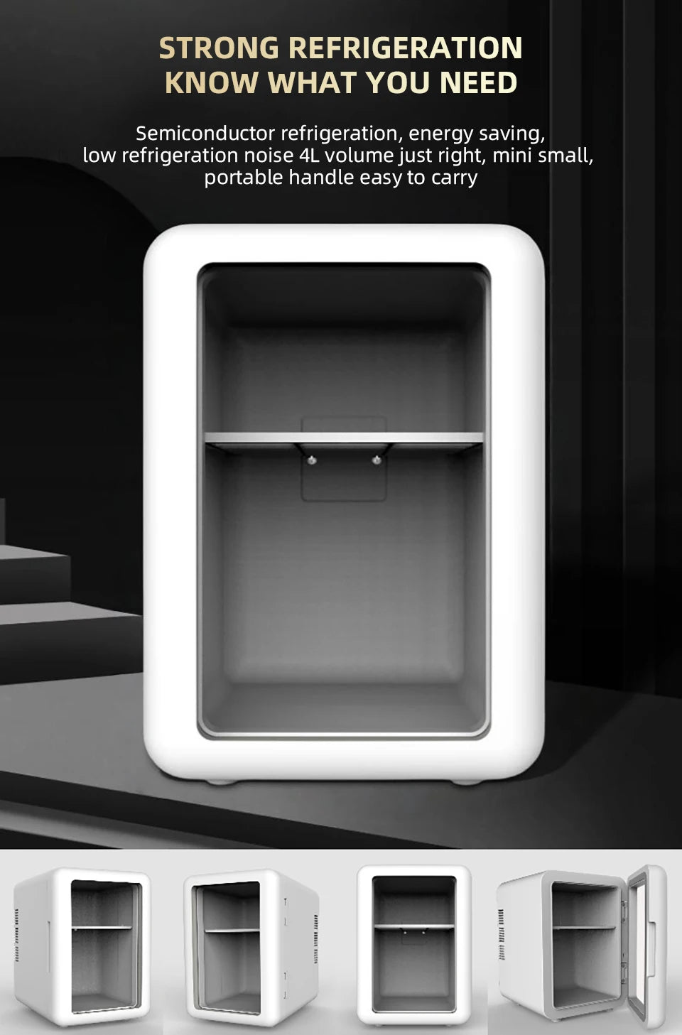4L Mini Skincare Fridge