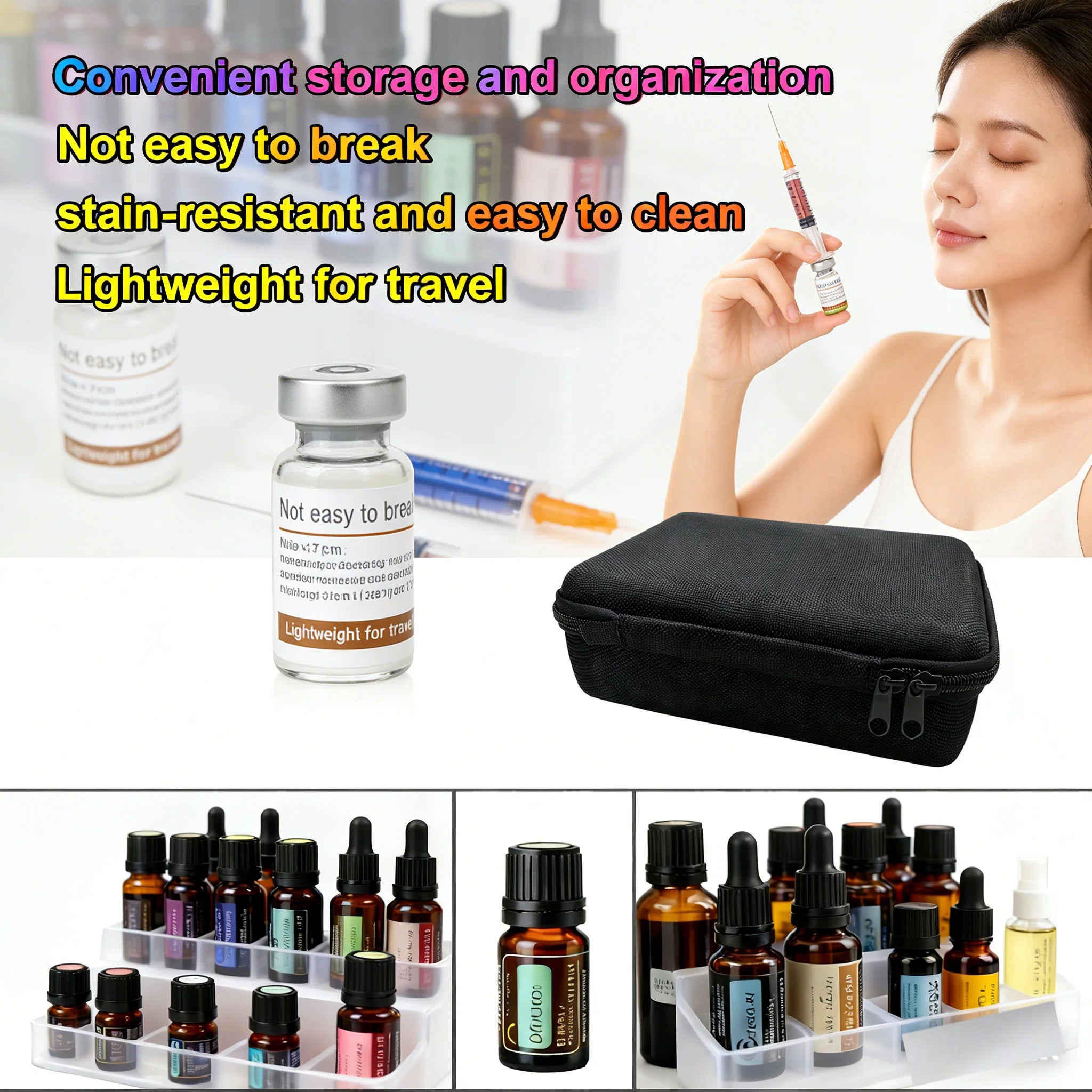 Handheld Peptide Vial Case