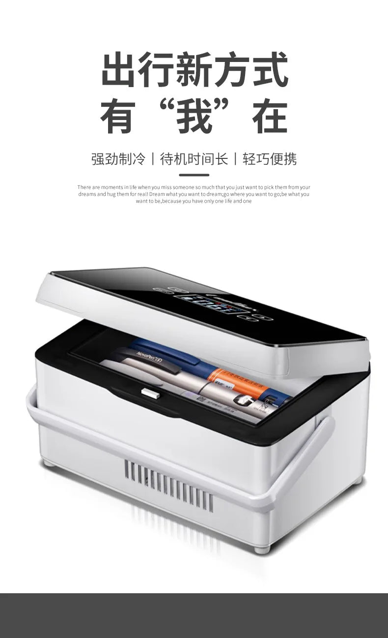 Portable Peptide Travel Fridge