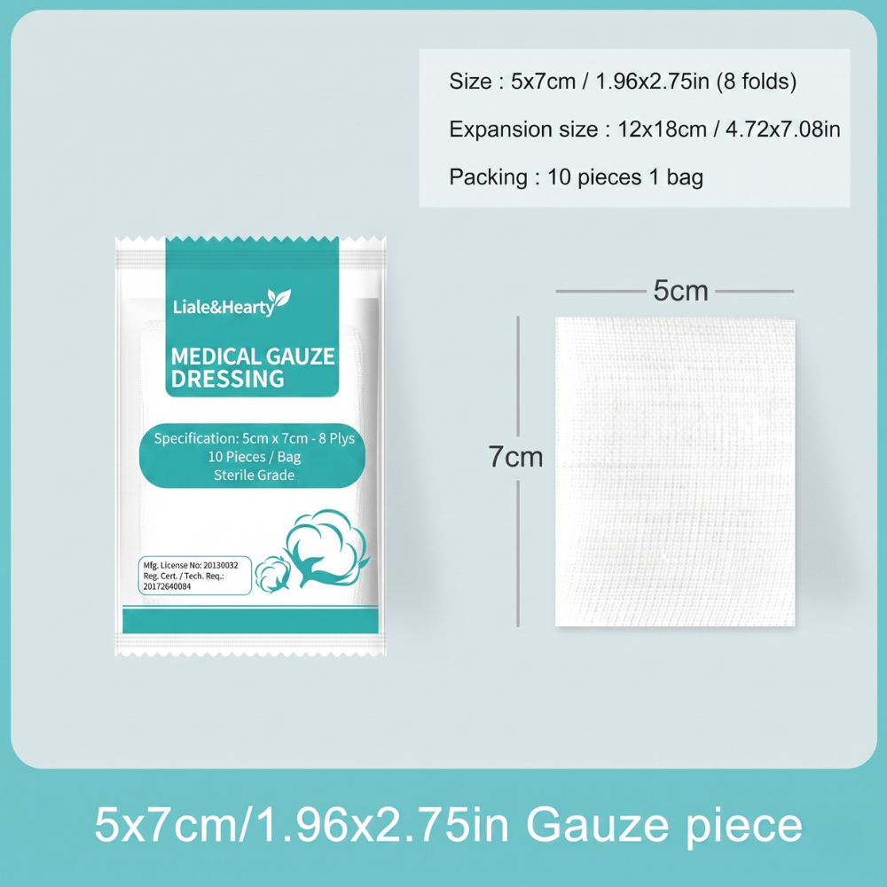 Sterile Medical Gauze Pads